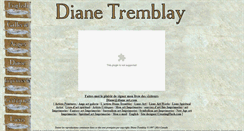 Desktop Screenshot of dianetremblay.com